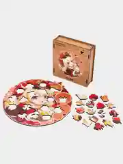 Деревянный фигурный пазл Active Puzzles "Кли",22х23 см, 100 деталей