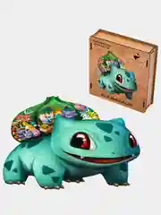 Деревянный фигурный пазл Active Puzzles "Бульбазавр",24х26 см, 100 деталей