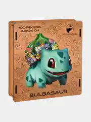 Деревянный фигурный пазл Active Puzzles "Бульбазавр",24х26 см, 100 деталей