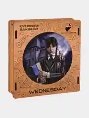 Деревянный фигурный пазл Active Puzzles "Уэнсдэй",22х22 см, 100 деталей