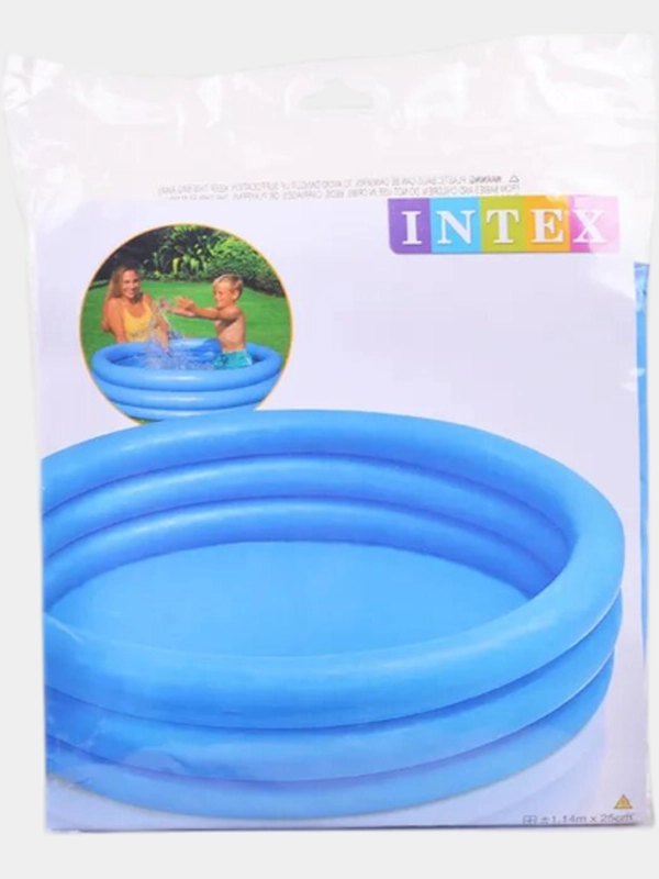 Бассейн надувной Intex, 114х25см