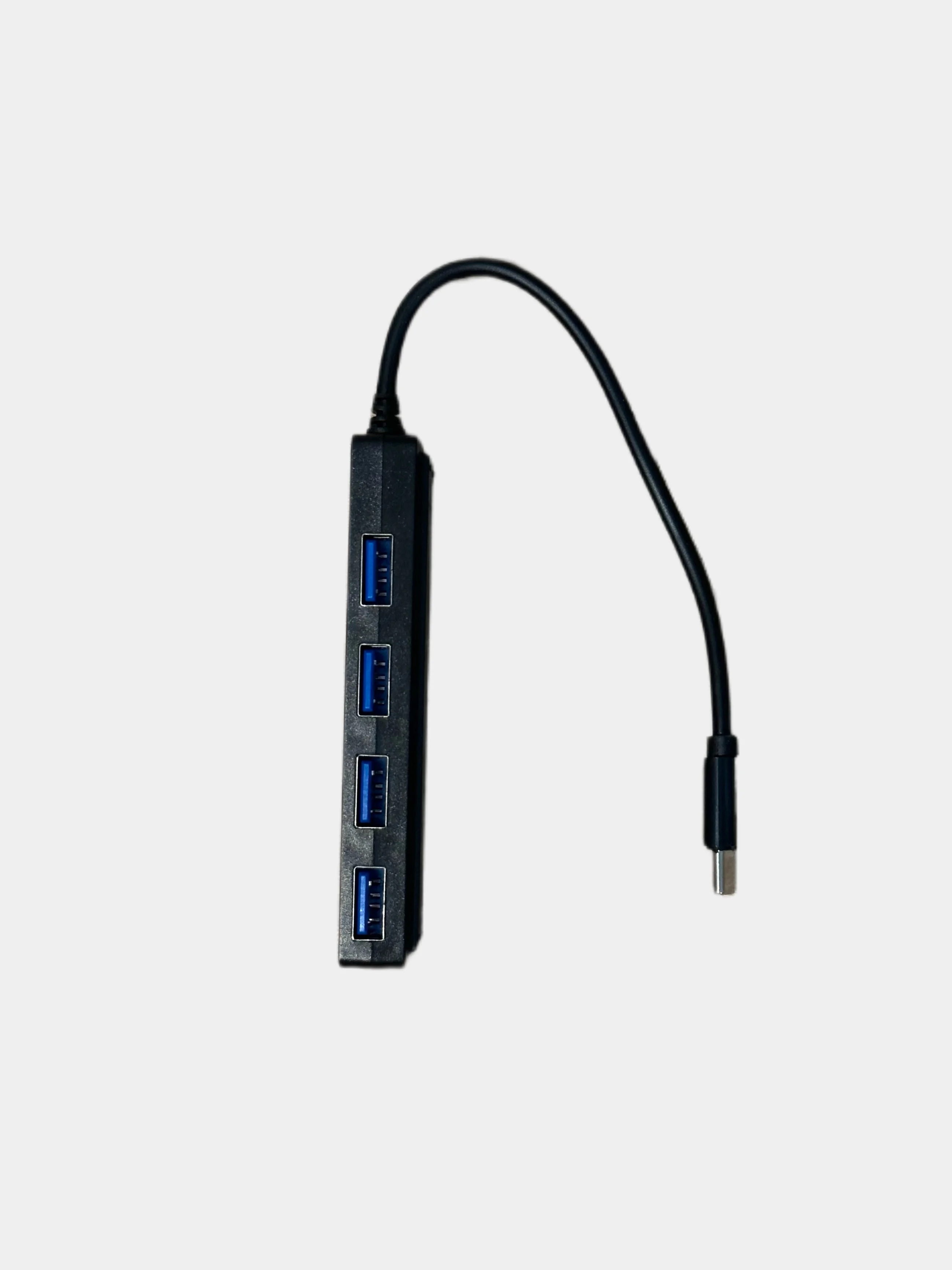 USB-hub, разветвитель на 4 порта type-c to usb hub для макбука (для mac)