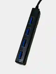 USB-hub, разветвитель на 4 порта type-c to usb hub для макбука (для mac)