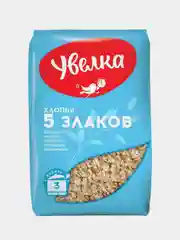 Хлопья Увелка "5 злаков", 400 г