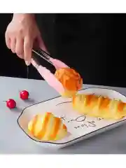 Зеленый щипцы кухонные термостойкие жаропрочные кулинарные