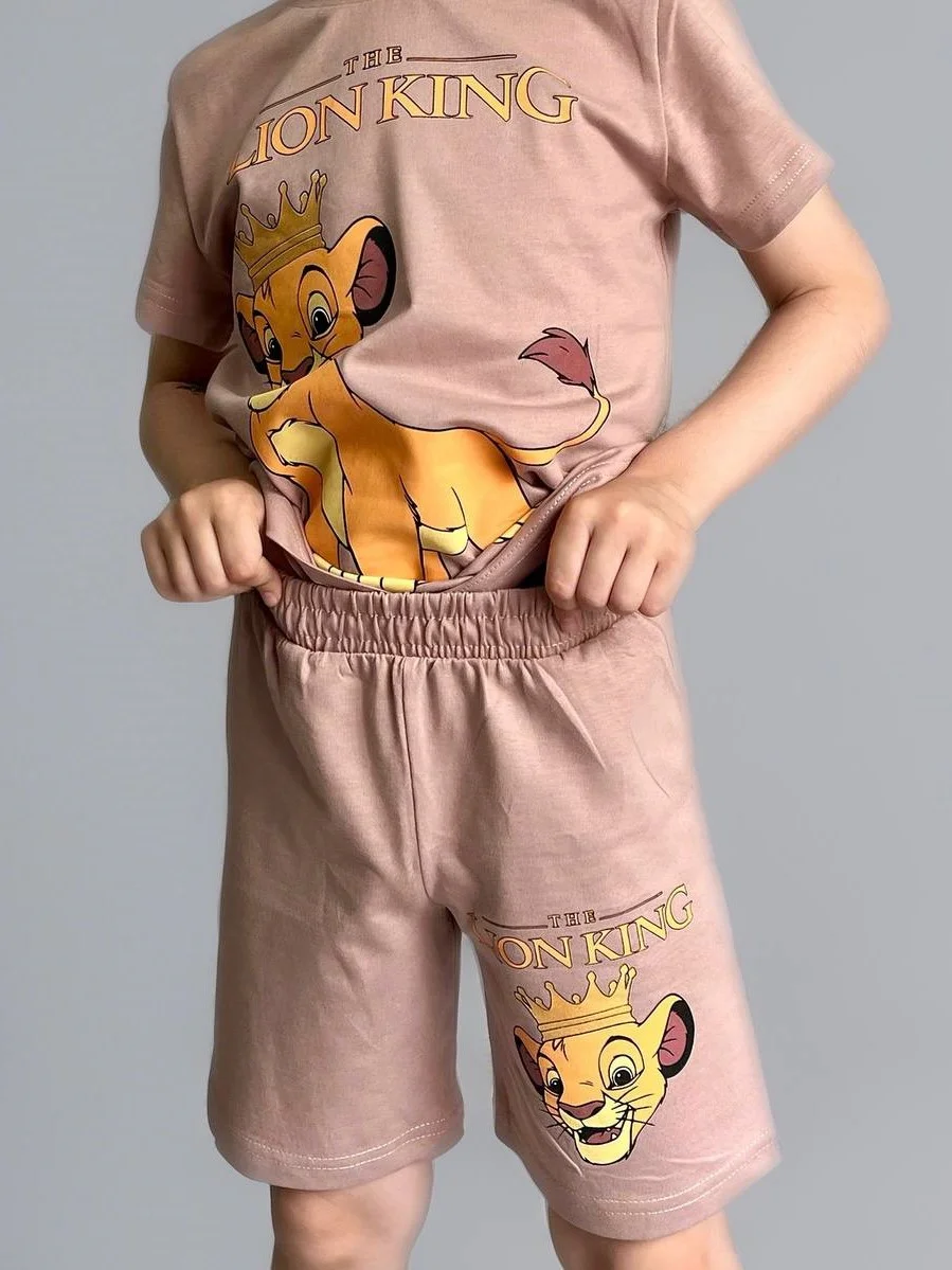 Костюм детский, футболка с шортами