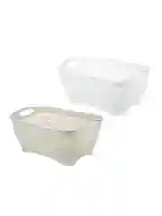 Корзинка универсальная с ручками, 34х24,5х16,5 см, 2 цвета