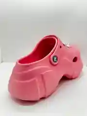 Кораллово-розовый сабо с джибитсами женские