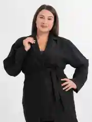 Черный костюм с шортами летний