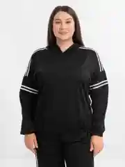 Черный спортивный костюм женский, большие размеры