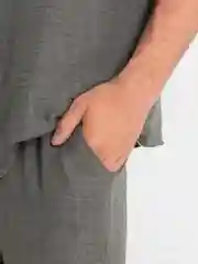 Зеленый мужской костюм тройка брючный, летний, лён