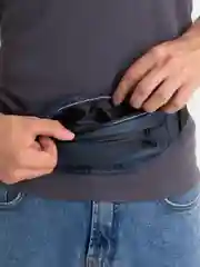 Синий поясная сумка спортивная унисекс