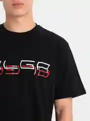 Угольный футболка АЛГА