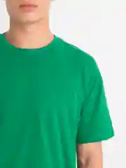 Зеленый футболка мужская