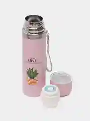 Бежевый термос Стальной 500ml,