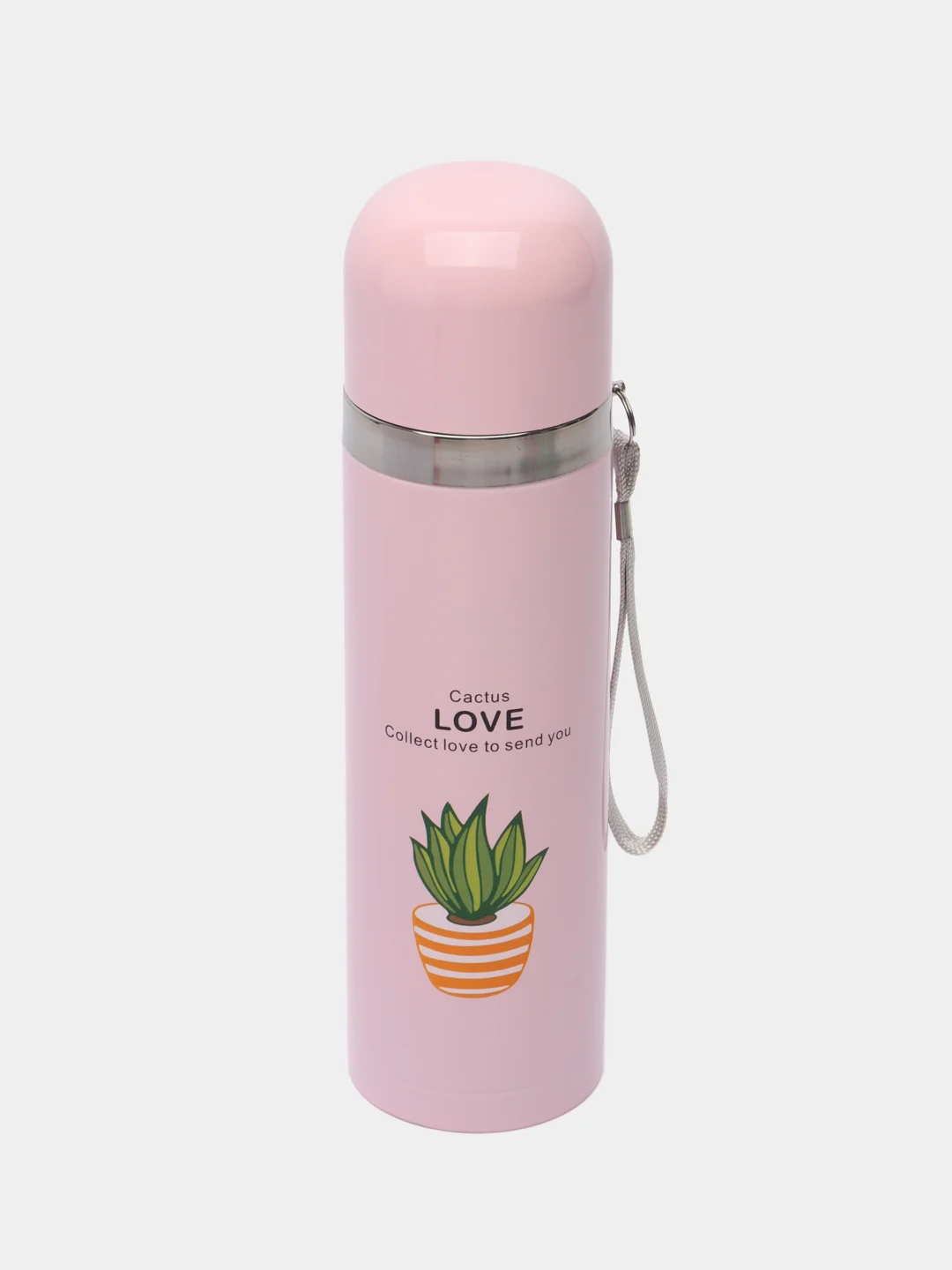 Бежевый термос Стальной 500ml,