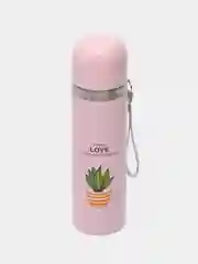 Бежевый термос Стальной 500ml,