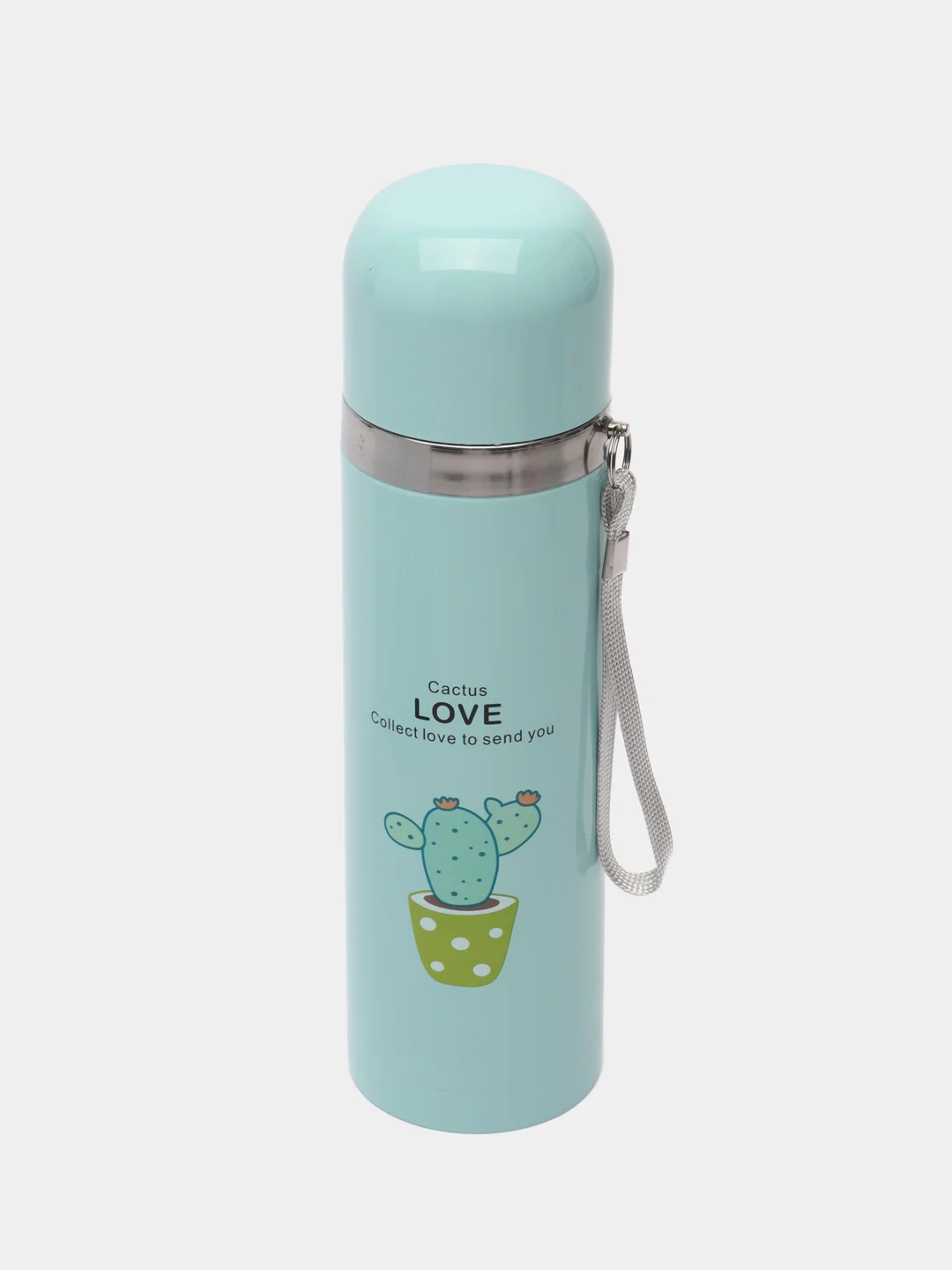 Бирюзовый термос Стальной 500ml,