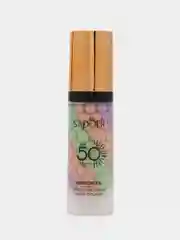 База под макияж, трехцветная основа, тональный крем SPF 50