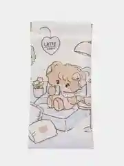 Молочный мягкий футляр чехол для очков детский