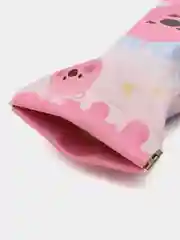 Розовый мягкий футляр чехол для очков детский