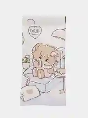 Молочный мягкий футляр чехол для очков детский
