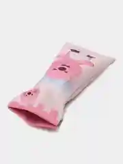 Розовый мягкий футляр чехол для очков детский