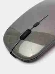 Серый беспроводная мышь со встроенным аккумулятором ультратонкая, Bluetooth