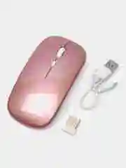 Розовый беспроводная мышь со встроенным аккумулятором ультратонкая, Bluetooth