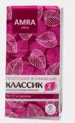 Платочки бумажные AMRA, 2 слоя, 10 штук, 1 уп