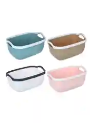 Корзинка универсальная, лоток, органайзер для хранения 22,5x15,5x10,5 см, 4 цвета