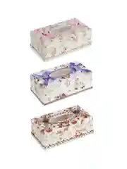 Салфетница настольная, 23х12,5х8,5 см, 3 дизайна