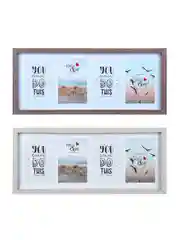 Фоторамка на 4 фотографии 10х15 см, 48,5х21 см, 2 цвета