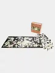 Деревянный фигурный пазл Active Puzzles "Герника", 27х60 см, 450 деталей