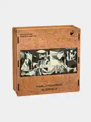 Деревянный фигурный пазл Active Puzzles "Герника", 27х60 см, 450 деталей