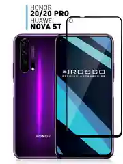 Стекло для Honor 20, 20 Pro, Huawei Nova 5T защитное ROSCO олеофобное, матовое, антишпион