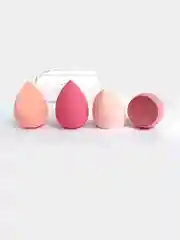 Спонжи для макияжа, в футляре