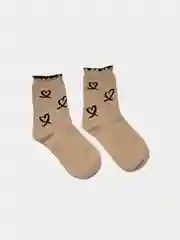 Коричневый женские носки