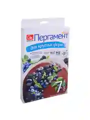 Пергамент для выпечки силиконизированный, d36 см, 7 листов