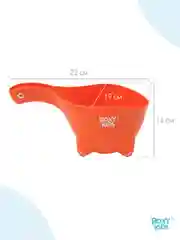 Ковш для купания Roxy-Kids Dino Scoop, цвет оранжевый