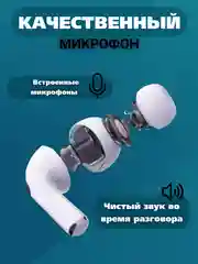 Наушники беспроводные с дисплеем AirPro для iPhone, Android