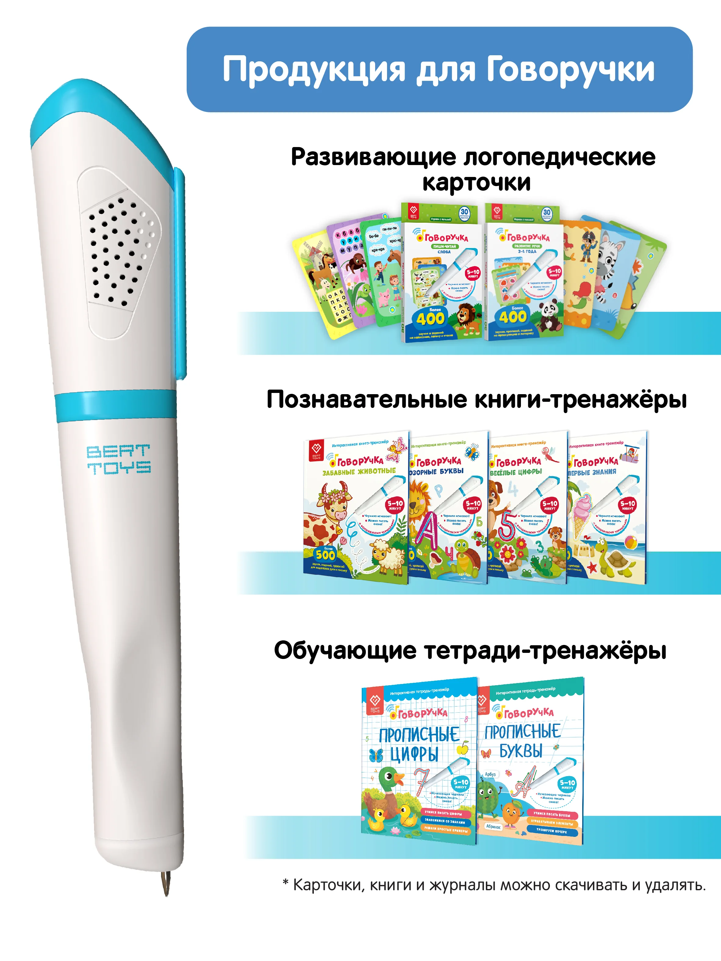 Карточки для Говоручки Развитие речи