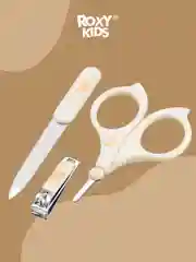 Набор маникюрный детский ROXY-KIDS: ножницы, пилочка, кусачки