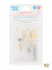 Набор маникюрный детский ROXY-KIDS: ножницы, пилочка, кусачки
