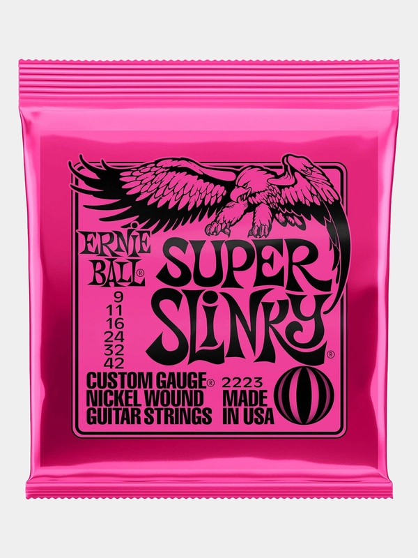 Струны для электрогитары Ernie Ball 2223 Super Slinky 9-42