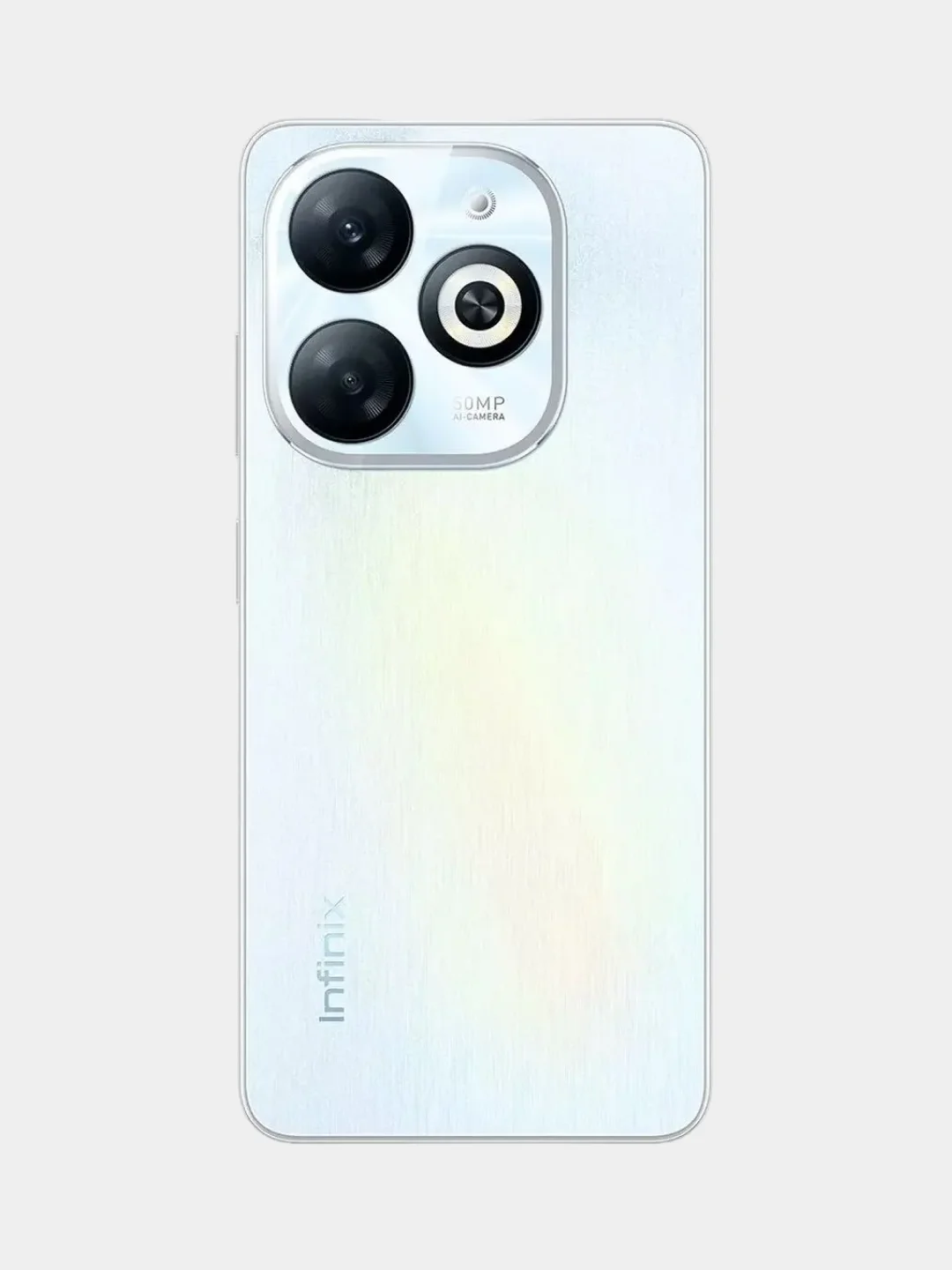 Белый смартфон Infinix SMART 8 PRO 8/128 ГБ