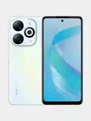 Белый смартфон Infinix SMART 8 PRO 8/128 ГБ