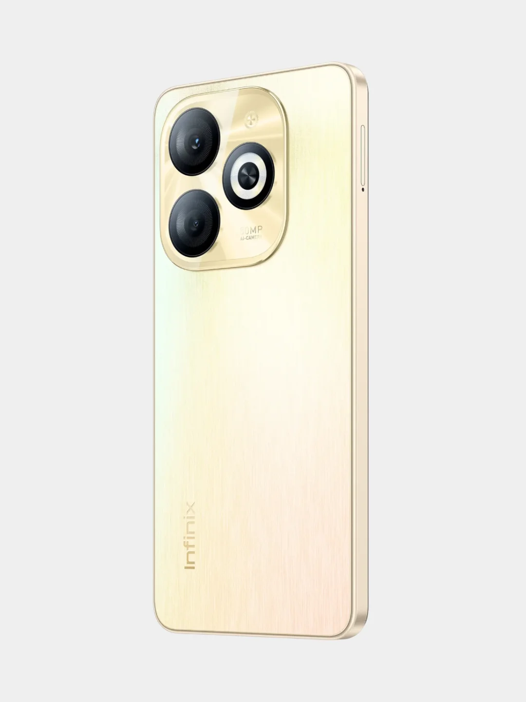 Золотой смартфон Infinix SMART 8 PRO 8/128 ГБ