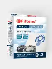 Мешки-пылесборники Filtero FLZ 04 Экстра для пылесосов, синтетические, 3 штуки
