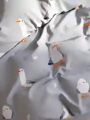 Наволочка комплект 2шт сатин Milky Garden "Seagull" 40х60 см, 50х70 см, 70х70 см
